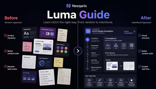 luma before after