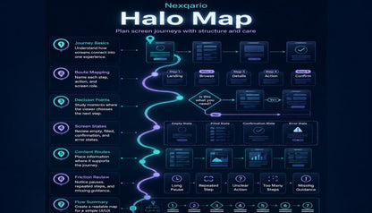 halo map infographic